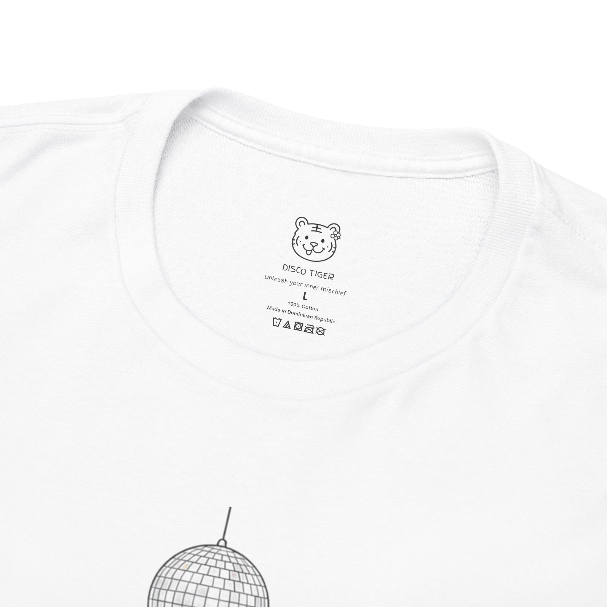 T-shirt graphique mignon | Édition Ballerine Disco Tiger™