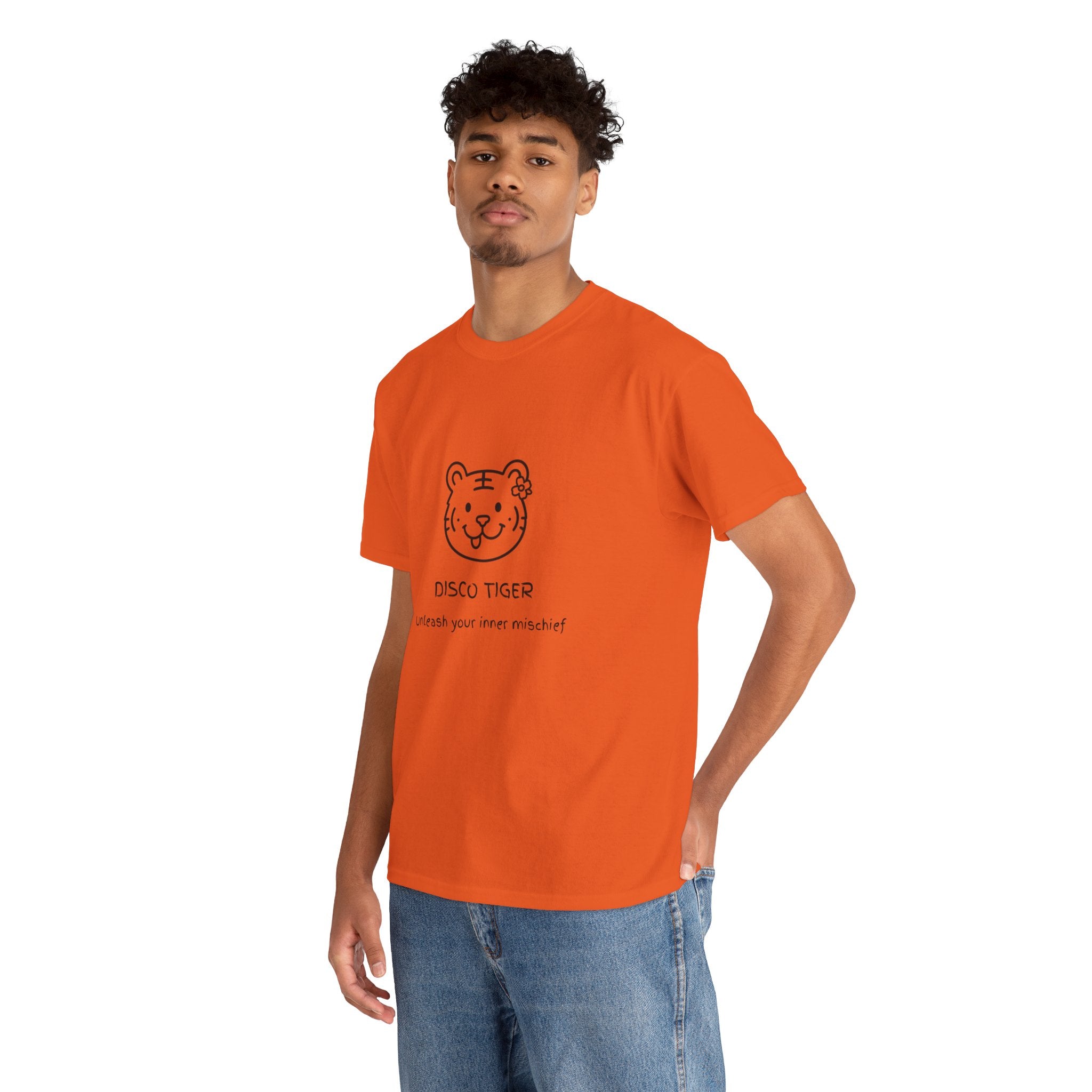 Disco Tiger™ – Édition Originale | T-shirt graphique mignon
