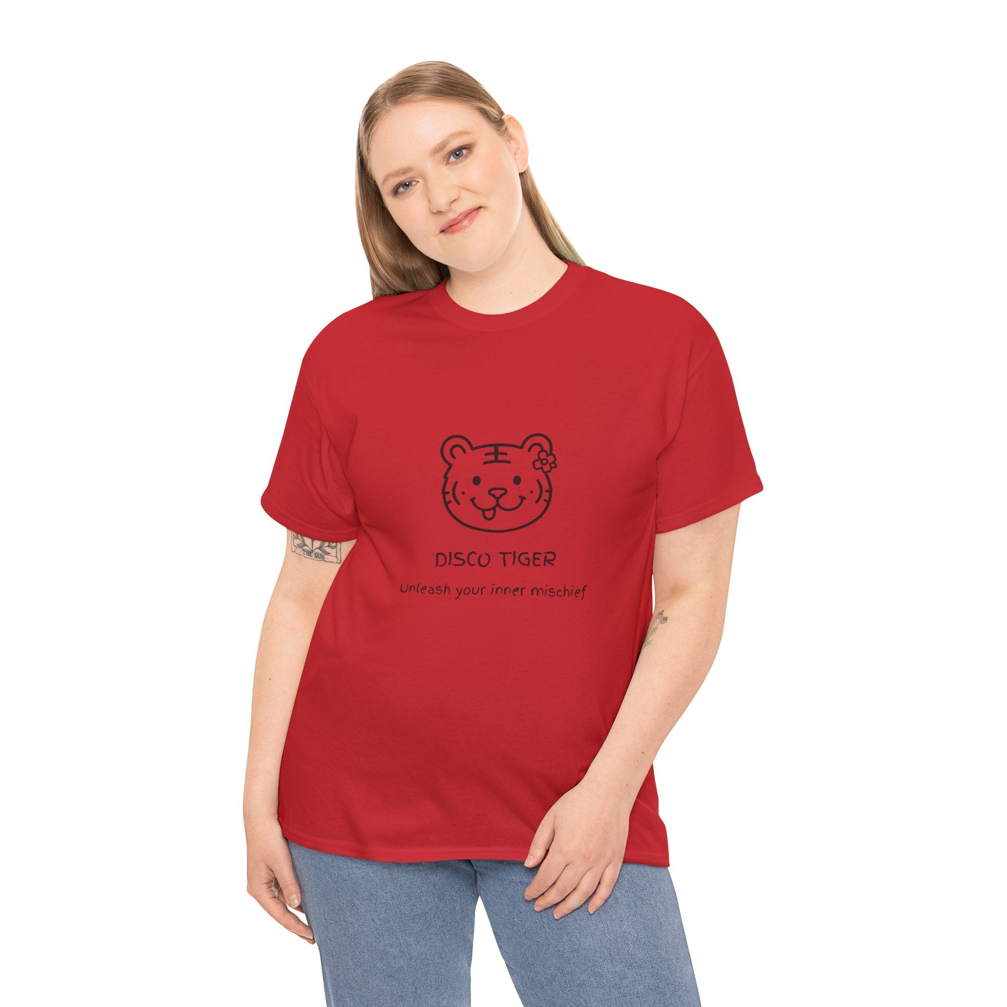 Disco Tiger™ – Édition Originale | T-shirt graphique mignon