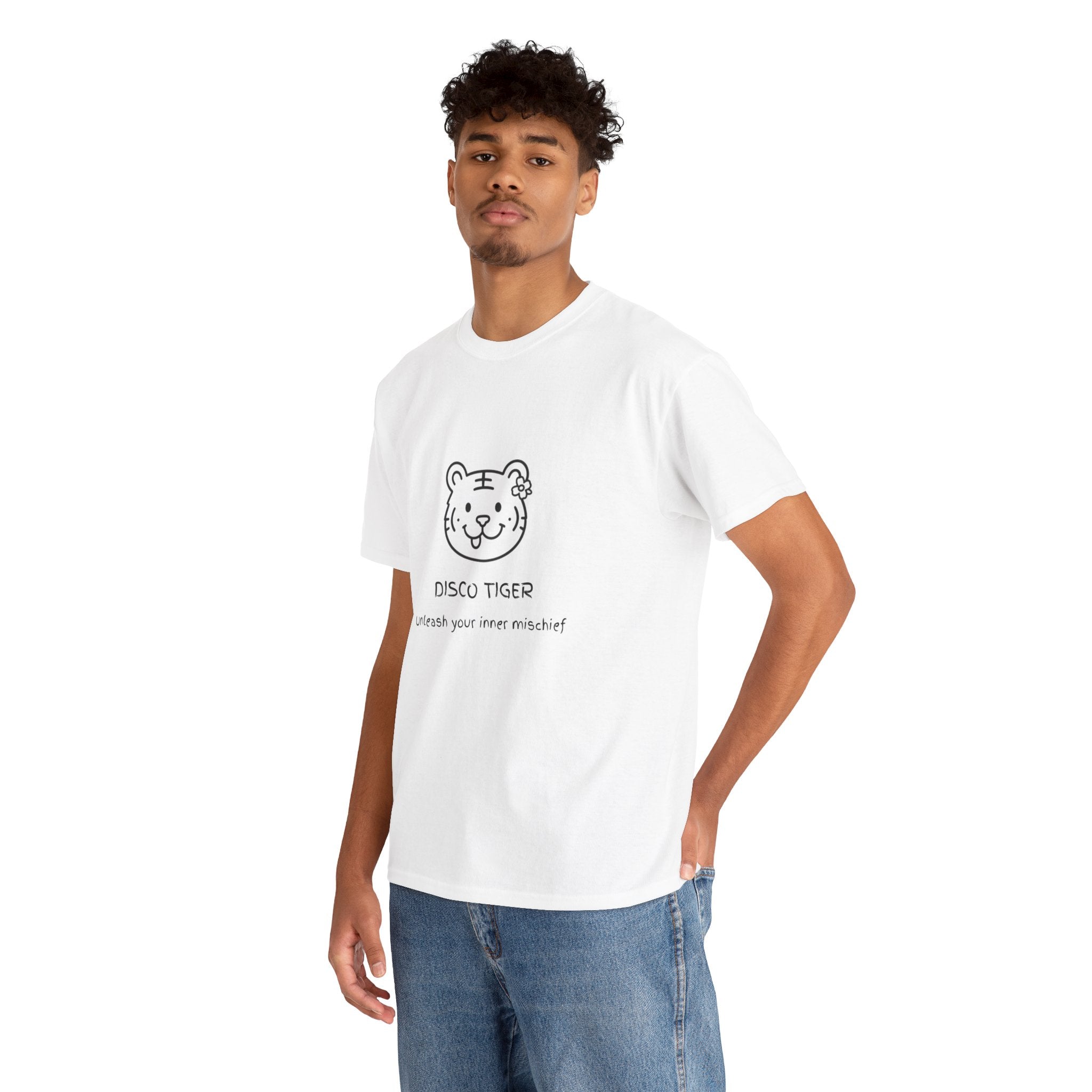 Disco Tiger™ – Édition Originale | T-shirt graphique mignon