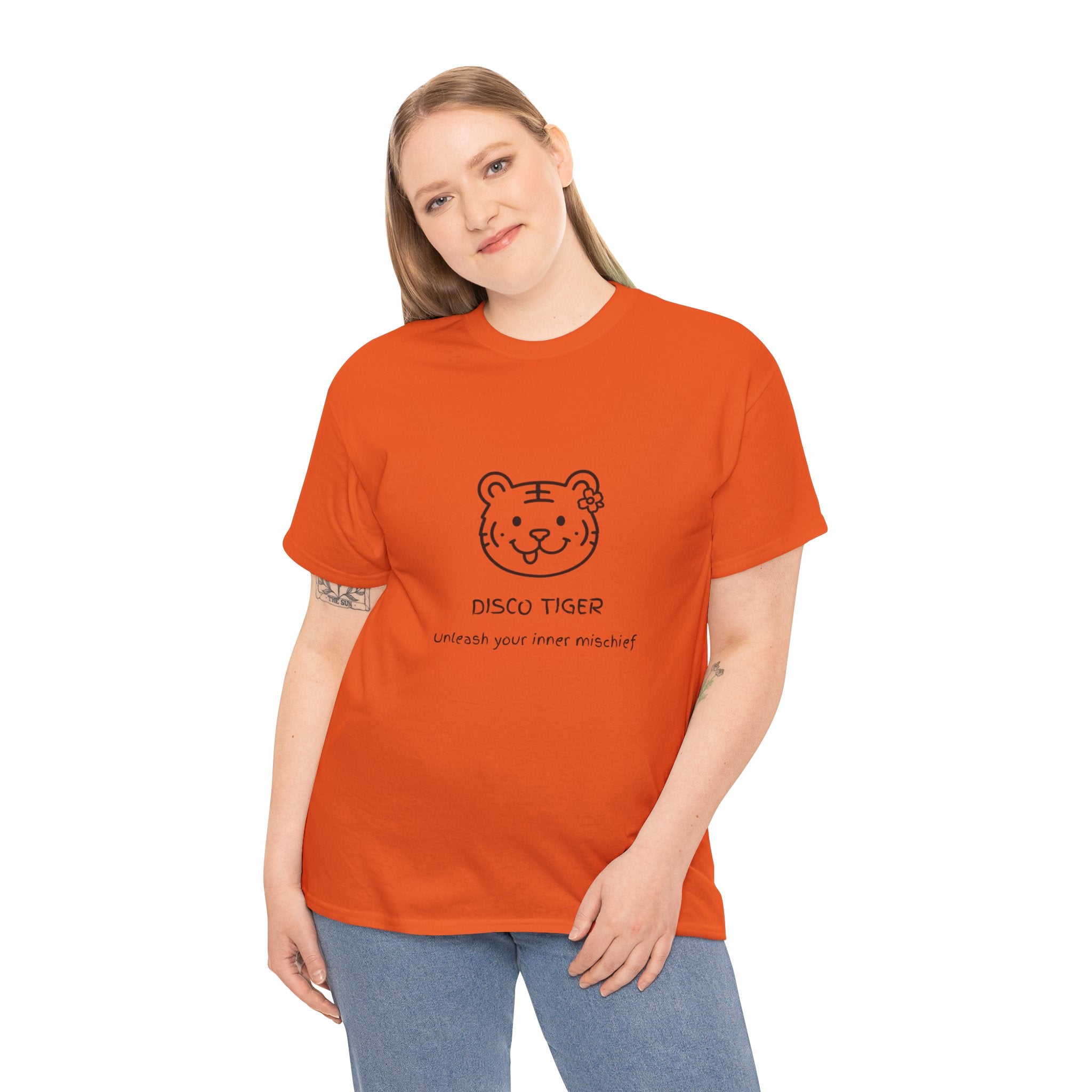 Disco Tiger™ – Édition Originale | T-shirt graphique mignon