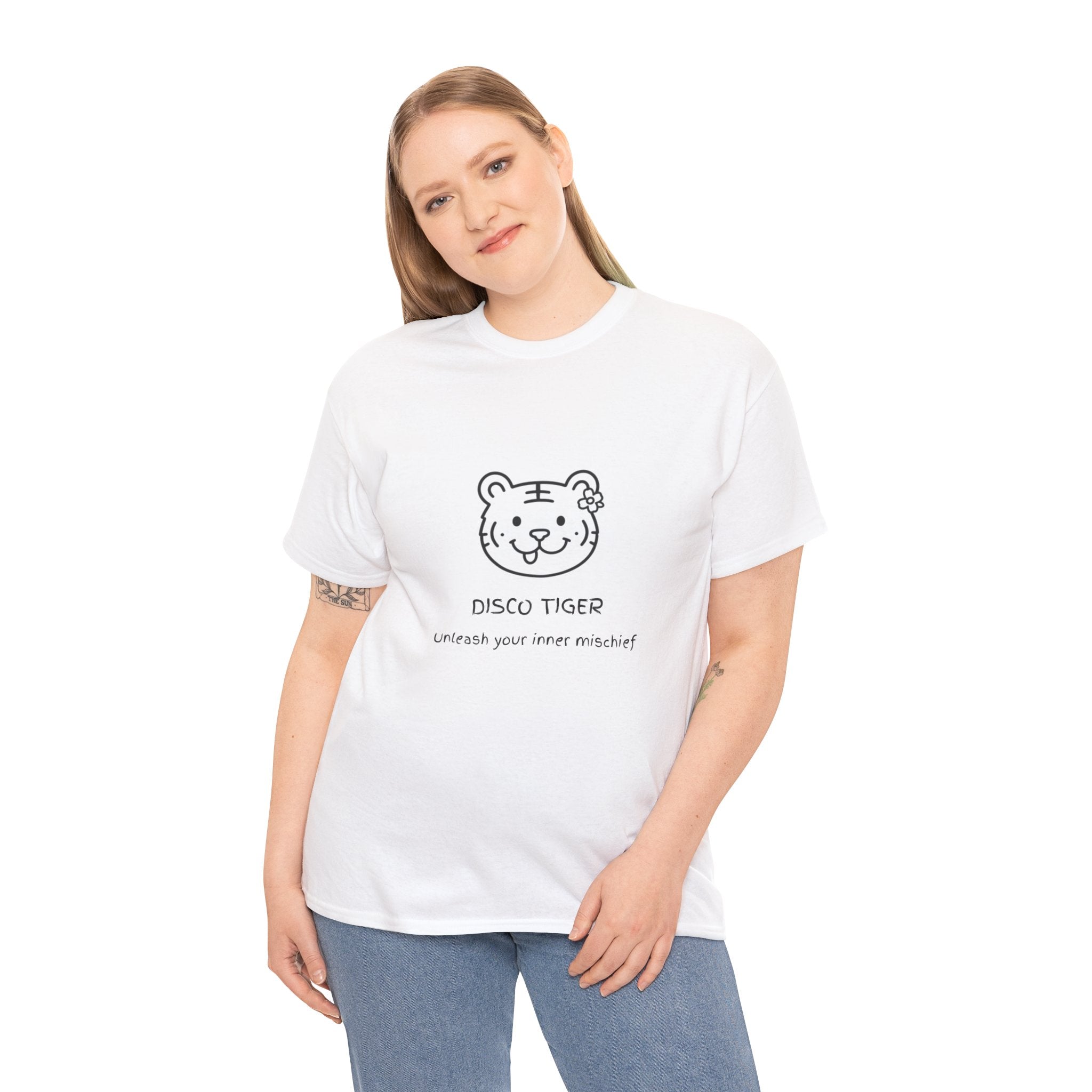 Disco Tiger™ – Édition Originale | T-shirt graphique mignon